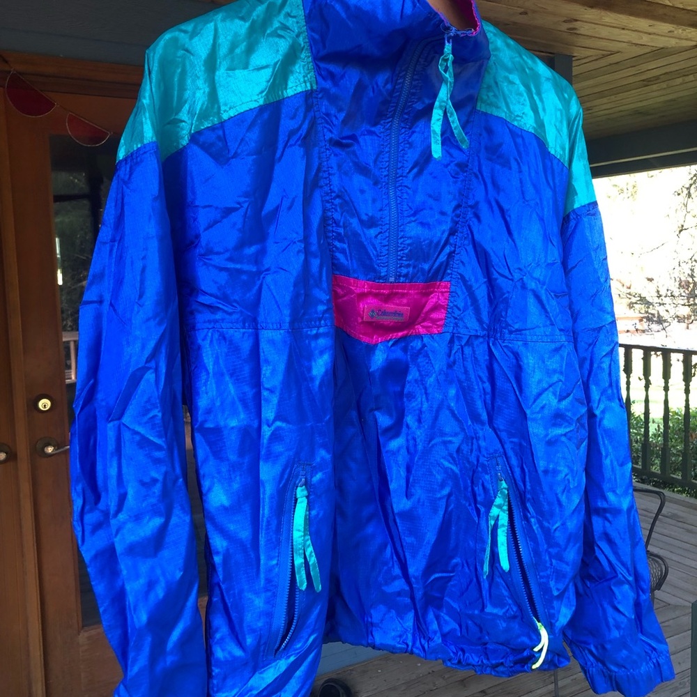 Vintage 80’s Columbia Sportswear Windbreaker